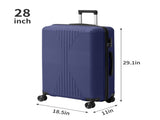 PP Trolley Case 28in Travel Suitcase Dark Blue 06975594