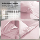 Pink comforter insert, soft and comfortable against the skin, suitable for all seasons, machine 73995774