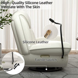Oversized Power Recliner Chair,270&degSwivel Glider Recliner for Nursery, Electric Recliner Sofa 57446380