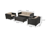 PUERTA 4PC SET 52978.00DBRN