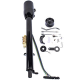 28" Black Stainless GM Tilt Steering Column with Key & Adapter R91004BK-28" 94902148