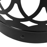 Outdoor Metal end Table -Large 73607.00BLK