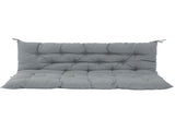 Outdoor Swing Cushions 70 Inch, Waterproof 4" Thick Porch Swing Cushion Replacement with Backrest 25090872