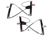 2X Rear Door Window Regulator W/O Motor Replacement for 2003-2013 Maserati Quattroporte M139 65850159