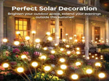 6solar garden lights outdoor, firefly solar wind swing, IP4X waterproof solar outdoor 42471444
