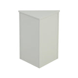 ZNTS Grey Triangle Bathroom Storage Cabinet with Adjustable Shelves, Freestanding Floor Cabinet for Home 26880253