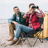 4 Pack Folding Chairs with Carrying Bag, Lawn Chairs Camp Chair Beach Chair Portable Folding 05771234