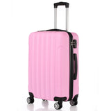 ZNTS 3-in-1 Multifunctional Large Capacity Traveling Storage Suitcase Pink 40929605