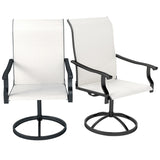 old SKU17761954pcs Patio Swivel Chairs ,Outdoor Garden Bench Garden chair Swivel Chairs Set of 84352668