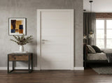44 in. x 96 in. Hollow Core White Painted Composite MDF Interior Door Slab B2763P615346