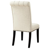 Beige Tufted Side Chairs B062P145442