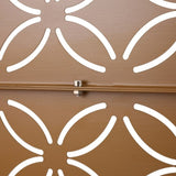 Outdoor & Indoor Privacy Metal Privacy 76" H48" W, Freestanding Decorative Privacy W465P193217