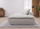 Modern Removable and Washable Cloud Sofa, Deep Seat and Two-seater Sofa for Living Room, Soft W3653P556175