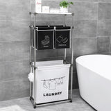 Laundry Hamper 3 Tier Laundry Sorter with 4 Removable Bags for Organizing Clothes, Laundry, Lights, 71355225