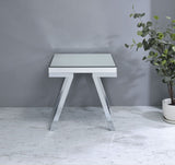 Alfresco - Mirrored Top Square End Table - Silver B081P160101