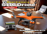 S116 Drone Orange 2 Batteries Built-in Electric Adjustable Camera Adjustable To 90&deg With LED 52275616