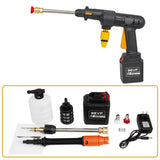 653PSI Cordless Pressure Washer, High Pressure Car Washer Cleaner, Electric Sprayer Water Gun, with 16381921