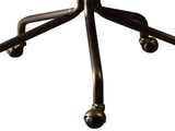 Vintage Whiskey Swivel Office Chair with Nailhead Trim B062P182752