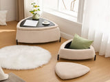 29.9"Wide 2 - Piece Upholstered Storage Ottoman Set Footrest Shoe Changing Stool with Metal W3098P296985