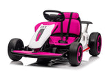 ZNTS Ride on Go Kart for Kids, 24V7Ah Battery 150W*2 Motors, High Speed Drifting Car, Forward and W2058P202942