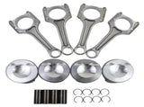 Pistons Connecting Rods 23mm Set For 2.0 TFSI Audi VW A4 Q5 Jetta GTI CAE CCTA 06H198401A 06J198401D 23950700