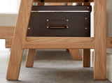 Storage Bench, 3-Tier Beech Wood Shoe Rack for Entryway, Premium Storage Organizer for Bathroom, 96916004