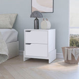 Lovell Nightstand with Sturdy Base and 2-Drawers B128P148741