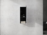 12" Bathroom Side Cabinet,Soft Close Doors,Float Mounting Design, W999P248645