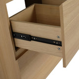 30" Bathroom Vanities without Sink, Modern Undermount Bathroom Sink Cabinet with Double drawer, W1972P188250