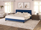 Blue Cal King Upholstered Bed B361P497720