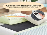 Electric Mattress Pad with 5 Heat Settings, 8-Hour Auto Shut Off, Machine Washable Flannel Heated 50744964
