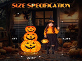 5ft Halloween Collapsible Pumpkin Decorations 100 LED Lights 42040861