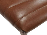Upholstered Dining Chairs With Rubber Legs ,Light Brown 73471.00PUCOGN