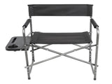 Director Chair with Side Table, Black 03847436