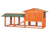 61" Wooden Chicken Coop Hen House Rabbit Wood Hutch Poultry Cage Habitat 34653471