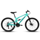 A26207 26 Inch Steel Frame Shock Fork Plus Shock Absorber 21-speed Unisex Mountain Bike W709P168680