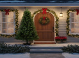 6FT Hinged Christmas Tree Artificial Plant Full PVC Branches with 582 Tips, 4-Leg Stand Indoor 86332101