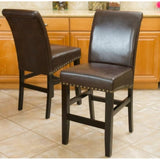 25.5'' inch Upholstered Counter Stool with Solid Wood Frame 74506.00