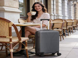 PP Trolley Case 24in Travel Suitcase Dark Gray 08901494