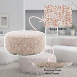 Sahara Pattern Fabric Ottoman B2726P269443