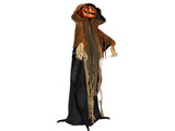 5.8ft Halloween Decorations Outdoor Life Size Animatronics Pumpkin Ghost, Sound-Actived Party Decor 25885340