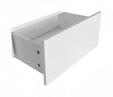 Extended Desktop 10 Drawers Chest of Drawer without Handle White Color Vanity W2139134918