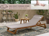 Outdoor Chaise Lounge Cushion, 80 in. x 26 in. x 3 in. Waterproof Fade-Resistant Patio Chair Pad for 32552022