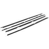 Window Sweeps Felts Weatherstrip Seals Kit Fit for Pontiac Firebird Trans Am 2-Door 12394511 78682396