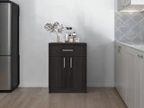 Cope kitchen Pantry in melamine with 2 doors and 1 drawer B128P485379