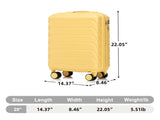20 Inch ABS Hard Shell Travel Checked Luggage - Scratch Resistant Surface Four Multi-Directional W2787P437249