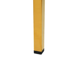 Modern PU seat dining chair Living room chair Upholstered chair, gold-plated metal legs design, W210P226025