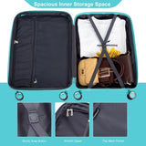 Expandable Hardshell Suitcase Double Spinner Wheels PP Luggage Sets Lightweight Durable Suitcase W284113625