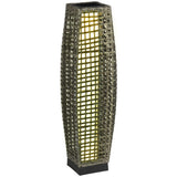 Gray Solar Floor Lamp, Outdoor Garden Lantern 18000366