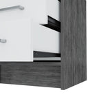 Philadelphia Nightstand, Two Drawers, Concealed Shelf B128P148955